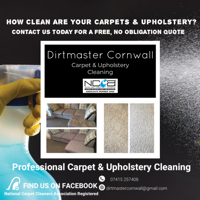 Dirtmaster Cornwall Carpet & Upholstery Cleaning